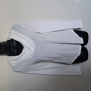 Gap White Cowl Neck Top